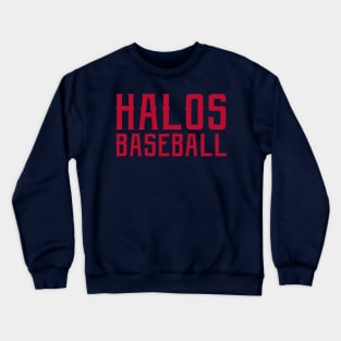 Halos Baseball Crewneck Sweatshirt